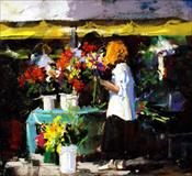 "Flower Market Resonance"