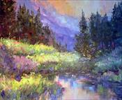 "Iluminated Meadow"  SOLD